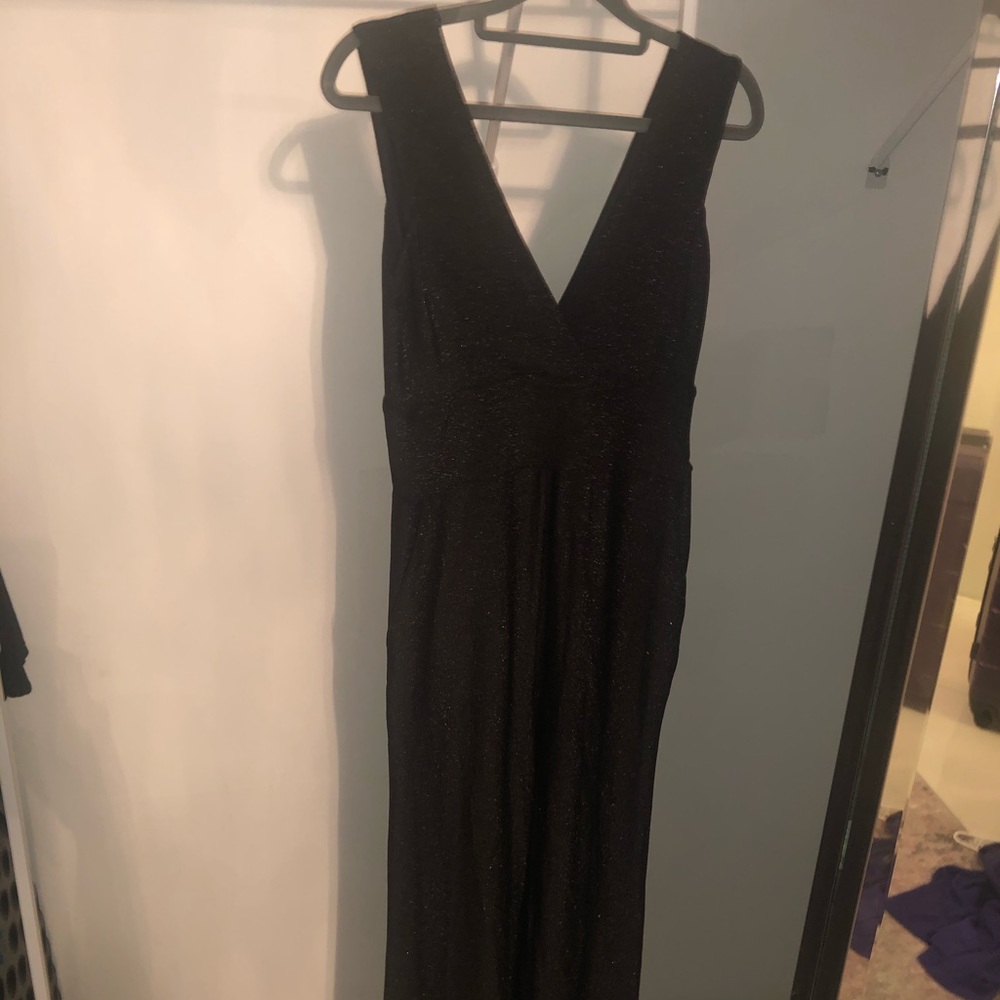 Sparkly black jumpsuit. NWT.